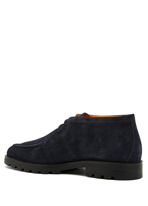 Lacivert Erkek Süet Bot - Görsel 4