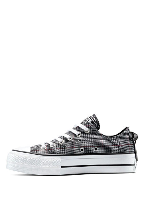 Chuck Taylor All Star Lift Gri Kadın Sneaker - Görsel 4