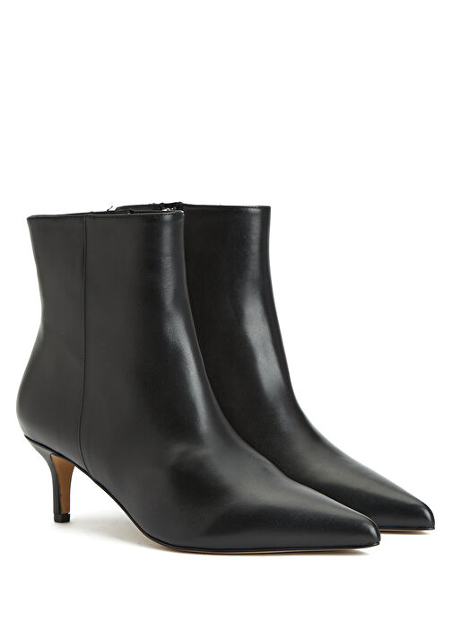 Siyah Kadın Deri Bot - Görsel 3