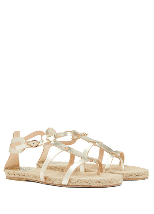 Castaner X Ancıent Greek Sandals Gold Sandalet - Görsel 3