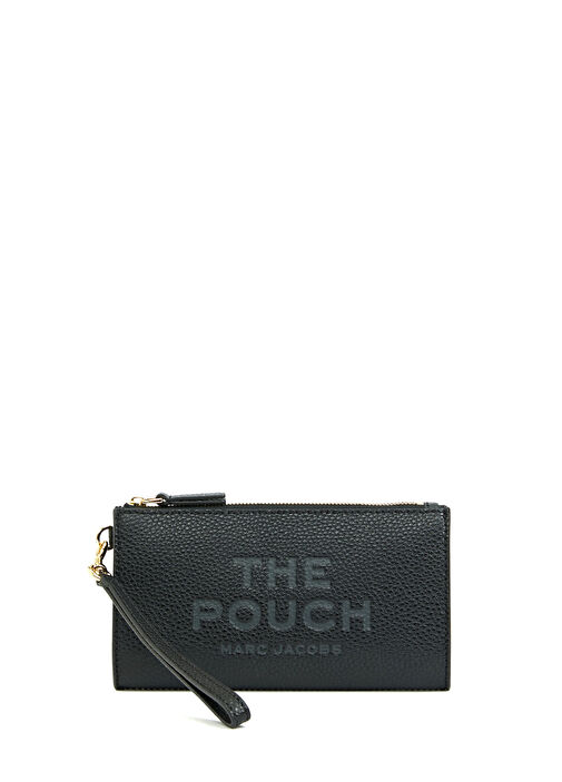 Siyah Kadın Deri El Portföyü