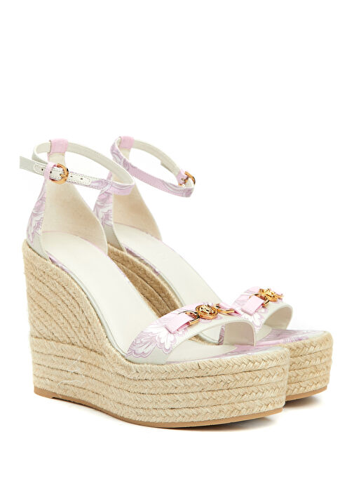 Pembe Kadın İpek Sandalet - Görsel 3