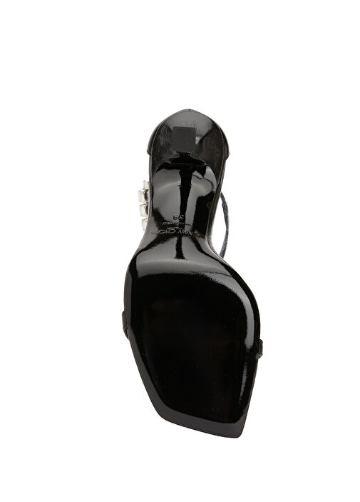 Verity Siyah Kadın Deri Sandalet - Görsel 6