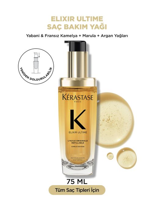 Kerastase - Premiere Serum & Elixir Saç Bakım Yağı - Çok Renkli