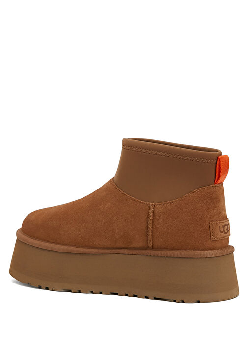 Classic Mini Dipper Taba Kadın Süet Bot - Görsel 4