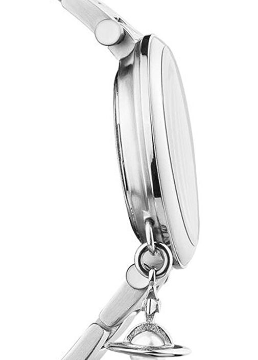 Vivienne Westwood☆ クラウン Vivienne Westwood Gümüş Tonu Kadın VV006PSLSL Metalik Gri Çelik