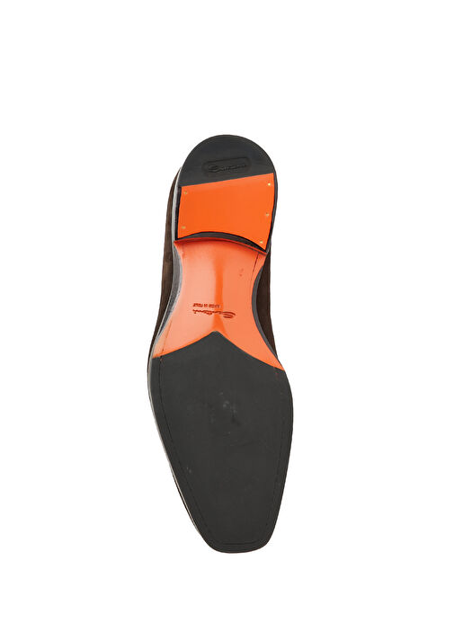 Brando Koyu Kahverengi Erkek Süet Loafer - Görsel 6