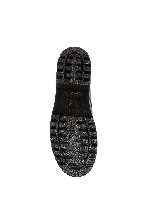 Siyah Şeffaf Taban Erkek Deri Ayakkabı - Görsel 6