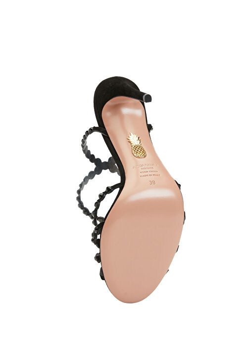 Tequila Siyah Kadın Deri Sandalet - Görsel 7