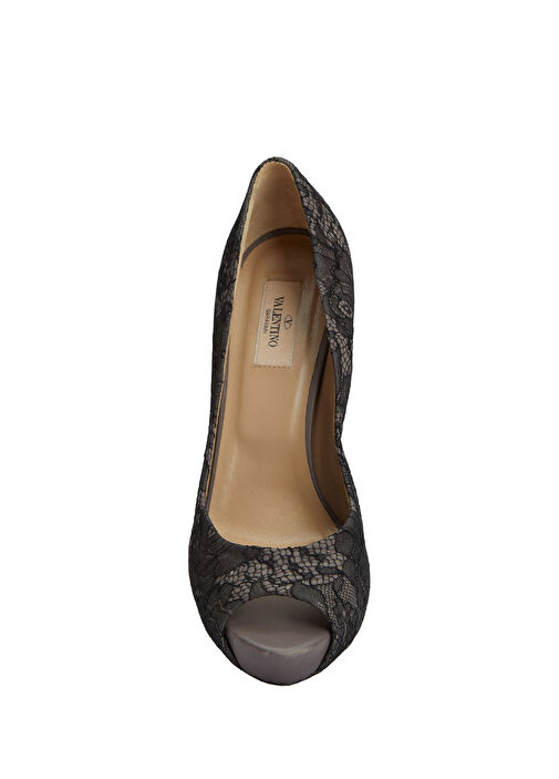 Beymen Reborn Beymen Reborn Bej Siyah Valentino Garavani Topuklu Ayakkabı Beymen'de! Bej Siyah - 5. görsel