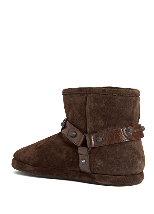 Alaska Koyu Kahverengi Kadın Süet Bot - Görsel 4