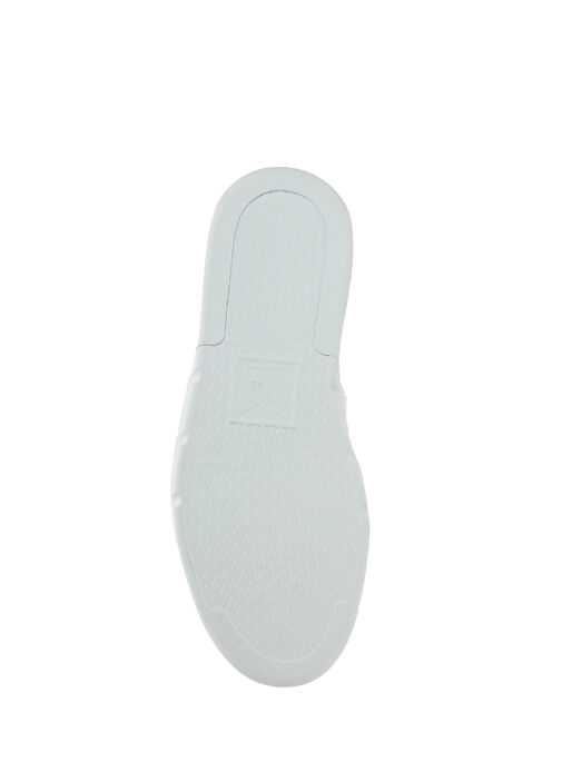 Beyaz Erkek Deri Sneaker - Görsel 6