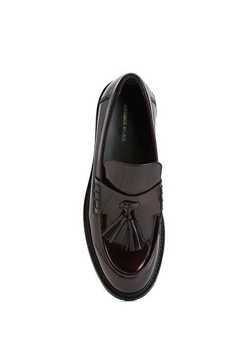 Vişne Kadın Deri Loafer - Görsel 5