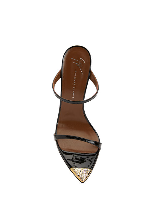 Siyah Kadın Deri Terlik - Görsel 5