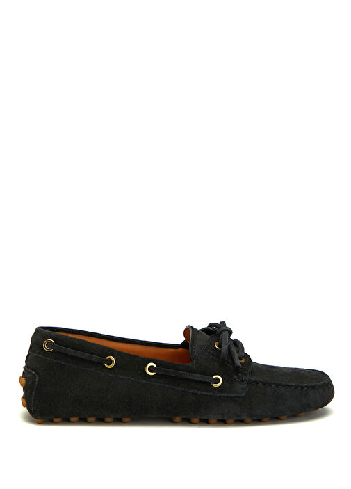 Tod's Lacivert Tod's Gommino Kadın Süet Loafer