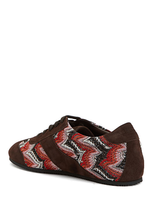 Çok Renkli Desenli Kadın Sneaker - Görsel 4