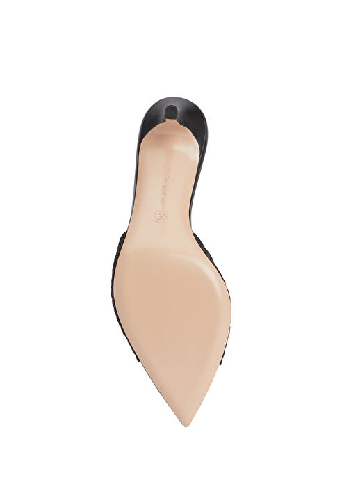 Yvonne Siyah Kadın Terlik - Görsel 6