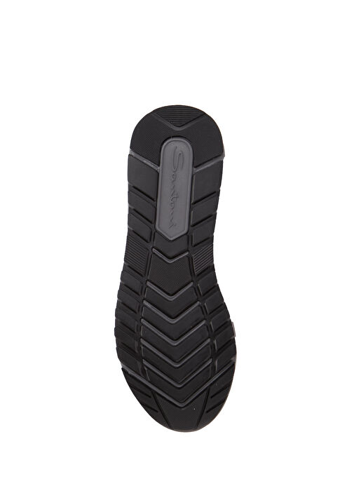 Koyu Gri Erkek Deri Sneaker - Görsel 6