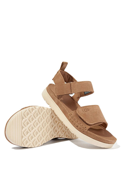 GoldenStar Taba Çocuk Süet Sandalet - Görsel 5