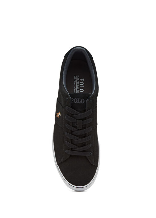 Siyah Logo Nakışlı Erkek Sneaker - Görsel 5