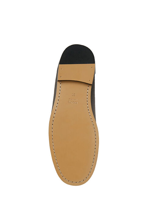 Kahverengi Kadın Loafer - Görsel 6