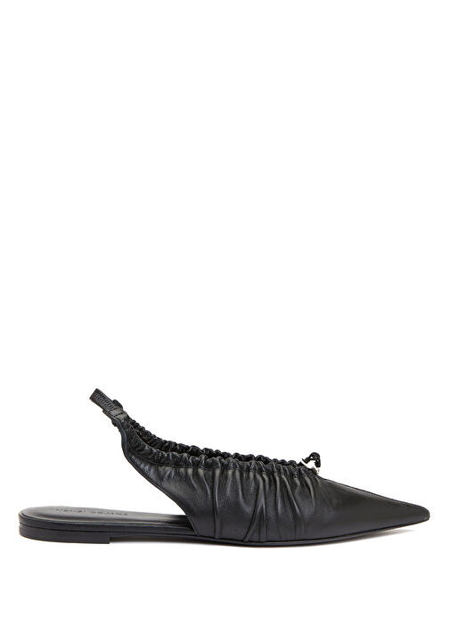 Siyah Deri Babet - Görsel 2