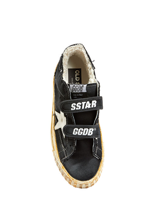 Super Star Siyah Beyaz Kadın Sneaker - Görsel 5