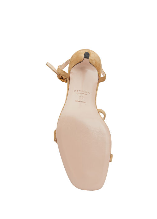 Camel Kadın Süet Sandalet - Görsel 6