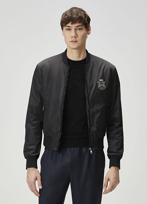 Siyah Bomber Mont