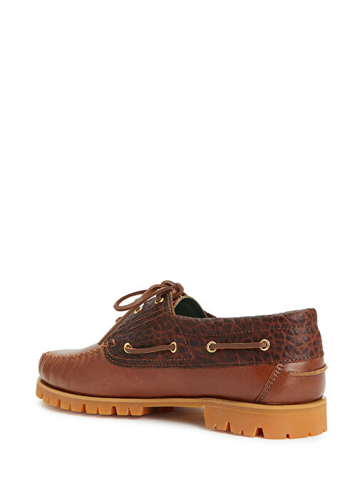 Aztec Kahverengi Erkek Deri Loafer - Görsel 4