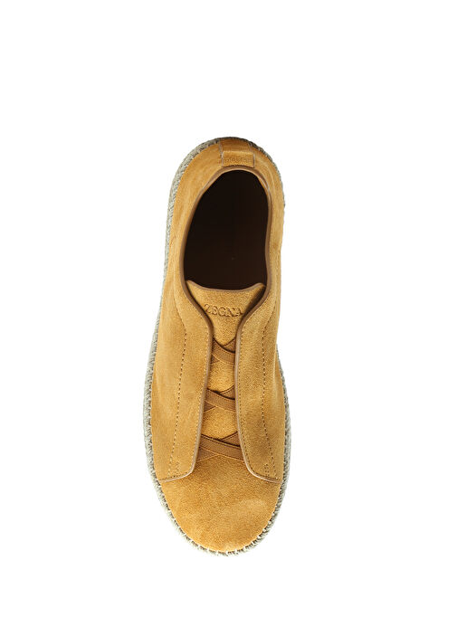 Turuncu Erkek Süet Sneaker - Görsel 5