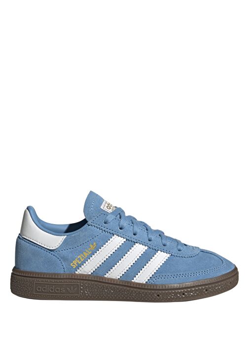 Handball Spezial Mavi Unisex Çocuk Deri Sneaker - Görsel 2