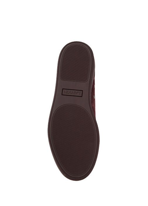 Kahverengi Erkek Deri Sneaker - Görsel 6