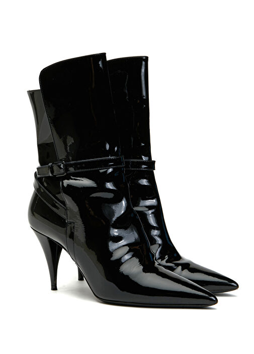 Saint Laurent Topuklu Çizme - Görsel 3