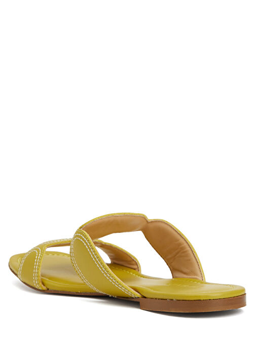 Luna Hardal Kadın Deri Terlik - Görsel 4