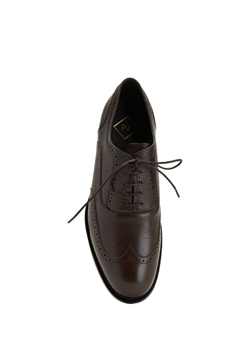 Kahverengi Erkek Deri Ayakkabı - Görsel 4