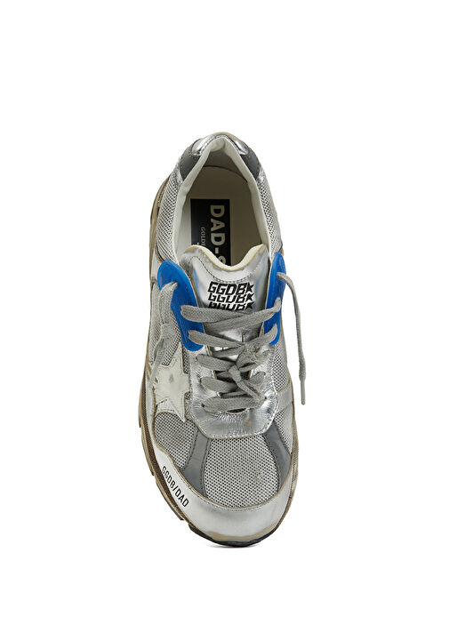 Dad Silver Kadın Deri Sneaker - Görsel 5