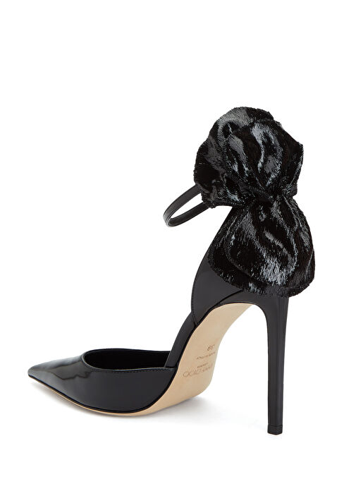 Jimmy Choo Jimmy Choo Marja Siyah Deri Topuklu Ayakkabı Basketbol Ayakkabıları | Beymen Siyah - 4. görsel
