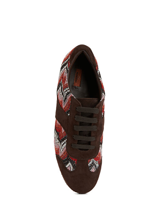 Çok Renkli Desenli Kadın Sneaker - Görsel 5