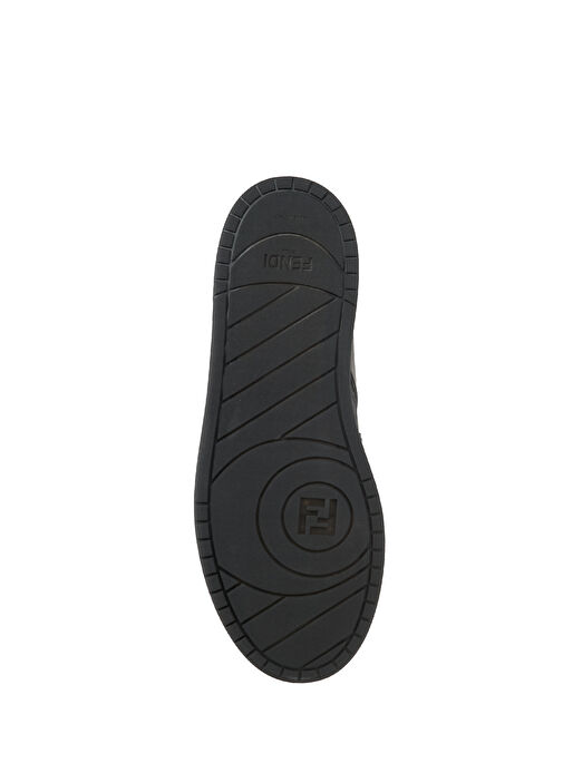 Logo Desenli Erkek Deri Sneaker - Görsel 6