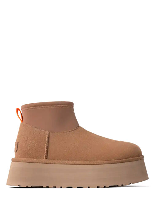 Classic Mini Dipper Taba Kadın Süet Bot - Görsel 2