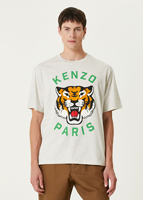 Kenzo t shirt mens grey best sale