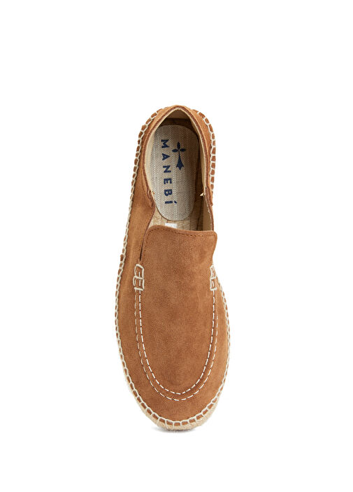 Hamptons Kahverengi Erkek Süet Espadril - Görsel 10