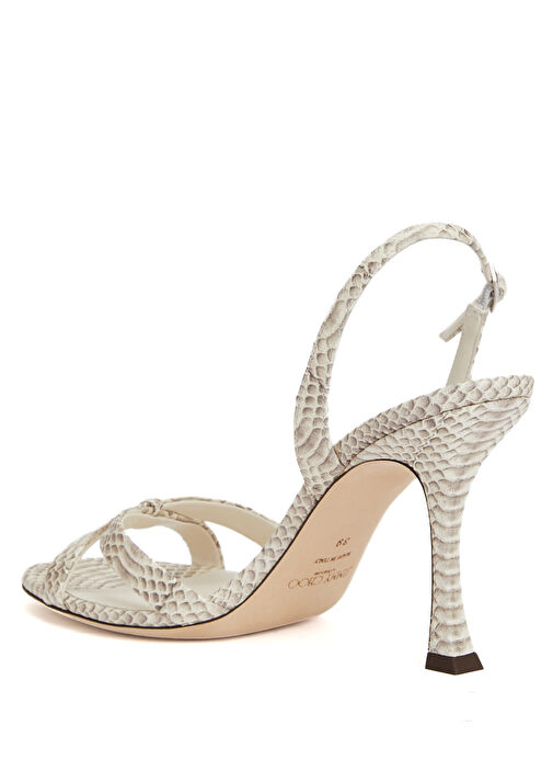 Elsy Ekru Kadın Deri Sandalet - Görsel 4