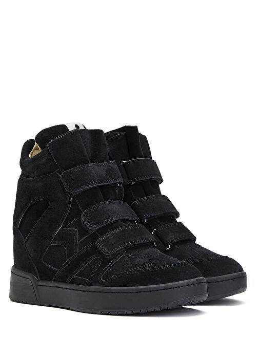 靴 unknown inheel sneaker ISABEL MARANT Isabel Marant Siyah Kadın IM3 Siyah Kadın Süet Sneaker 1947632