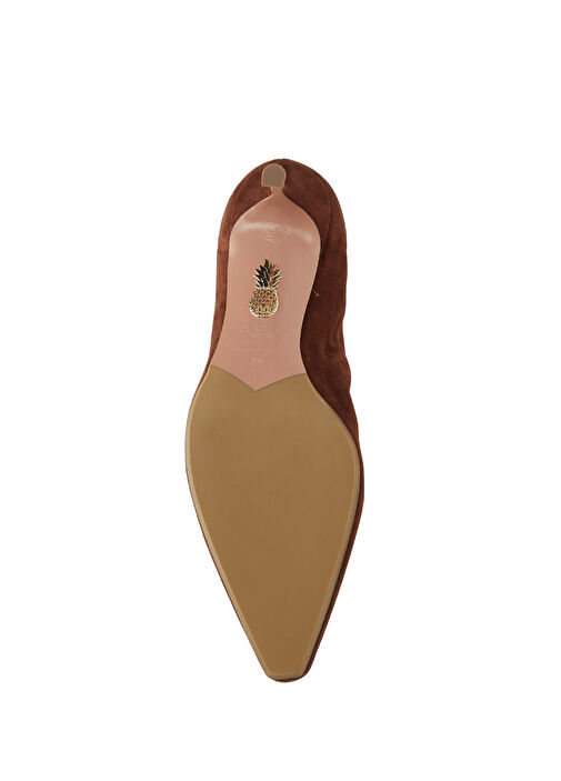 Aquazzura Aquazzura Saint Honore Kahverengi Kadın Süet Bot | Beymen Kahverengi - 6. görsel