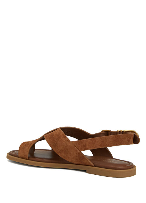 Gia Taba Kadın Süet Sandalet - Görsel 4