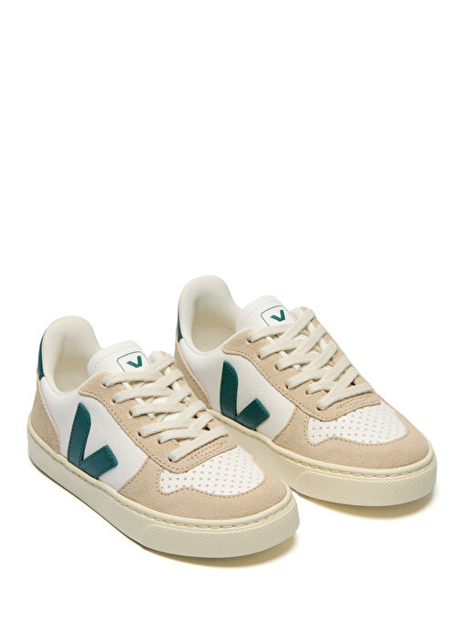 Small V-10 Chromefree Çocuk Deri Sneaker - Görsel 3