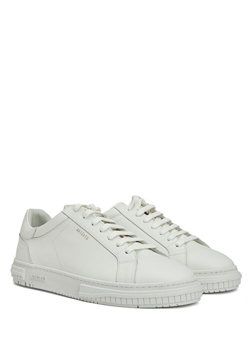 Beyaz Erkek Deri Sneaker - Görsel 3