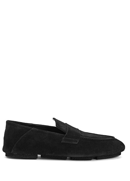 C-Side Siyah Erkek Süet Loafer - Görsel 2